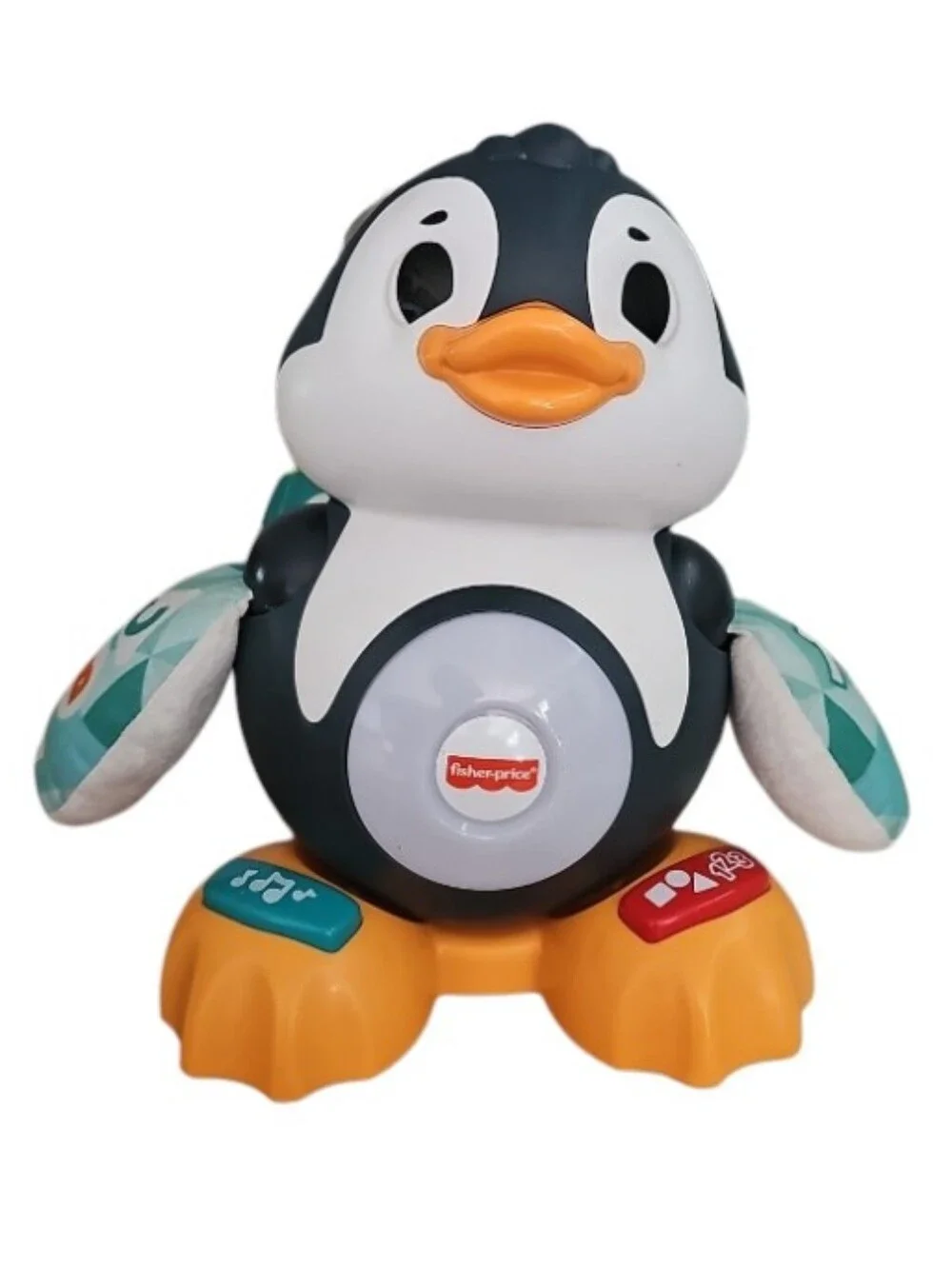 Fisher Price Linkimals 5 Piece Learning Toy Lot Penguin Chipmunk Sloth Hedgehog